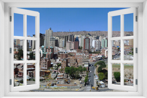 Fototapeta Naklejka Na Ścianę Okno 3D - La Paz