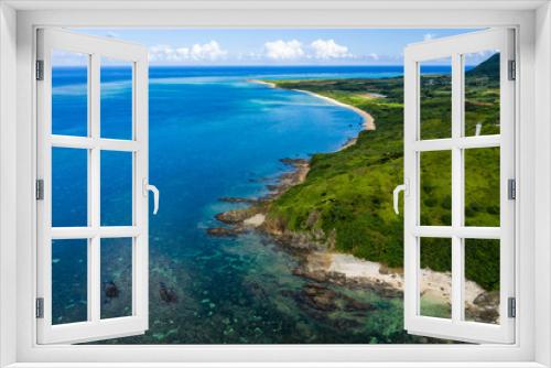 Fototapeta Naklejka Na Ścianę Okno 3D - Ishigaki island from top