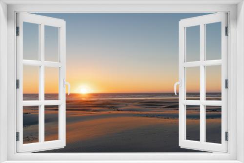 Fototapeta Naklejka Na Ścianę Okno 3D - Sandy Sunset
