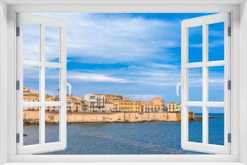 Ortigia. Small island which is the historical centre of the city of Syracuse, Sicily. Italy.