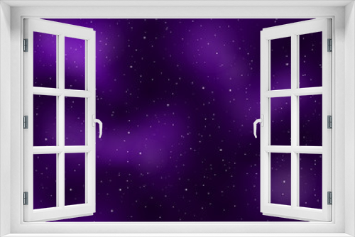 Fototapeta Naklejka Na Ścianę Okno 3D - Violet outer space background.