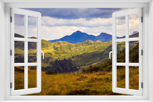 Fototapeta Naklejka Na Ścianę Okno 3D - Cloudy day in the Carnic Alps, Friuli Venezia-Giulia, Italy