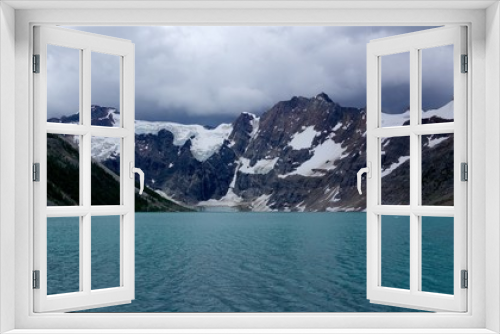 Fototapeta Naklejka Na Ścianę Okno 3D - Lake of the Hanging Glaciers