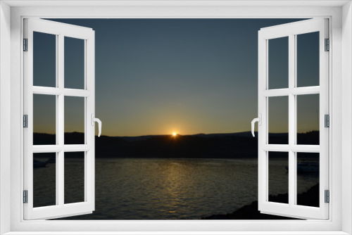 Fototapeta Naklejka Na Ścianę Okno 3D - Sunset Baikal
