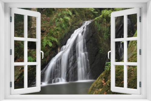 Fototapeta Naklejka Na Ścianę Okno 3D - Wasserfall Enderttal