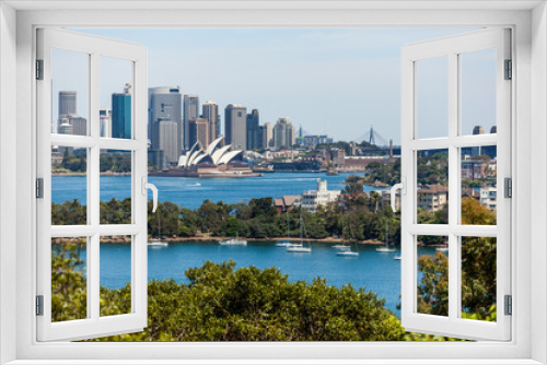 The Sydney city skyline. Sydney, New South Wales, Australia.