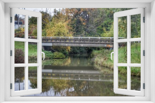 Fototapeta Naklejka Na Ścianę Okno 3D - 3014 - Bridges of Crampton Park II (3014-BRI-100818-1013A)