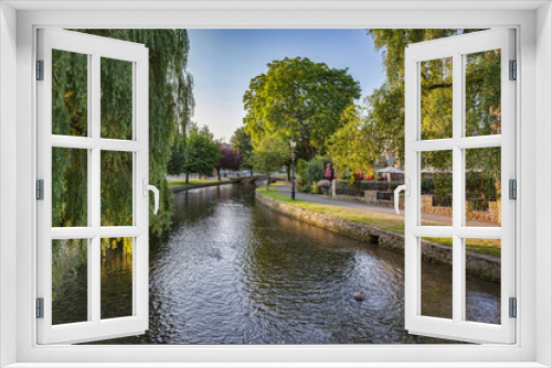 Fototapeta Naklejka Na Ścianę Okno 3D - Cotswold village of Bourton-on-the-Water, Gloucestershire, England