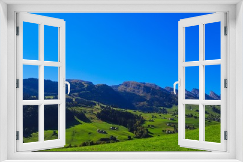 Fototapeta Naklejka Na Ścianę Okno 3D - urlaub in der schweiz