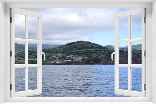 Fototapeta Naklejka Na Ścianę Okno 3D - The Beautiful Isla Faial at the Azores (Portugal)