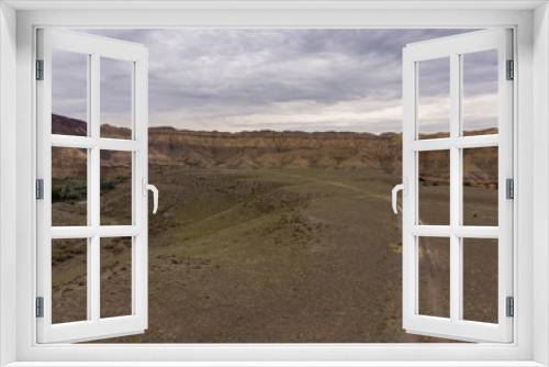 Fototapeta Naklejka Na Ścianę Okno 3D - Charyn Canyon, Charyn National Park in Kazakhstan. The Valley of Castles. Second Biggest Canyon in the World.