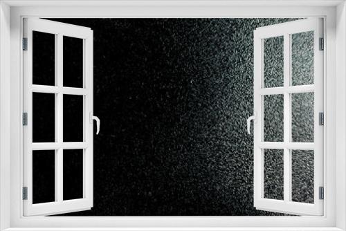 Fototapeta Naklejka Na Ścianę Okno 3D - black leather texture