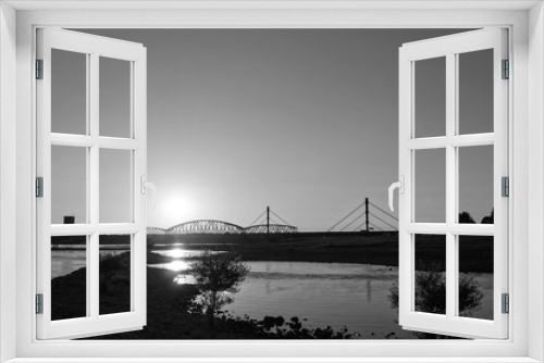 Fototapeta Naklejka Na Ścianę Okno 3D - Brücke Ruhrgebiet