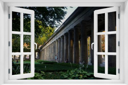 Fototapeta Naklejka Na Ścianę Okno 3D - Column row