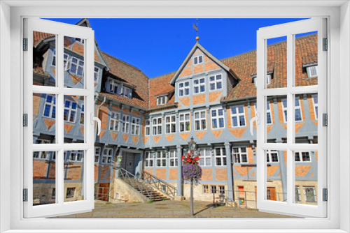 Fototapeta Naklejka Na Ścianę Okno 3D - Wolfenbüttel: Rathaus am Marktplatz (ab 1602, Niedersachsen)