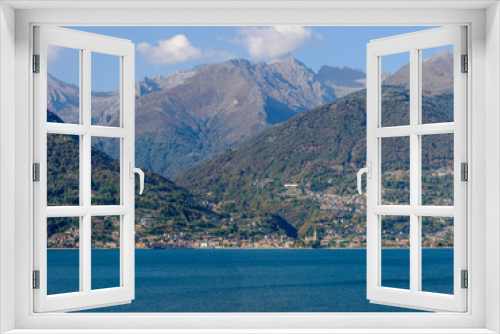 Fototapeta Naklejka Na Ścianę Okno 3D - Dongo village on Como lake, Italy