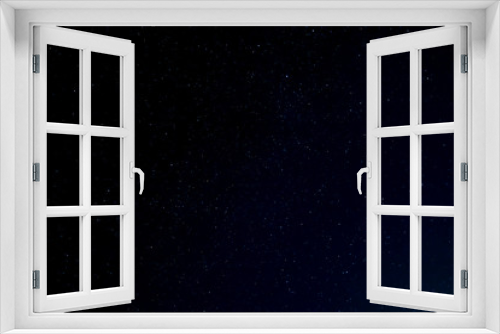 Fototapeta Naklejka Na Ścianę Okno 3D - Sternenhimmel dunkel