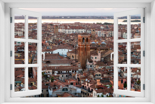 Fototapeta Naklejka Na Ścianę Okno 3D - A panoramic view of Verona, Italy  aerial