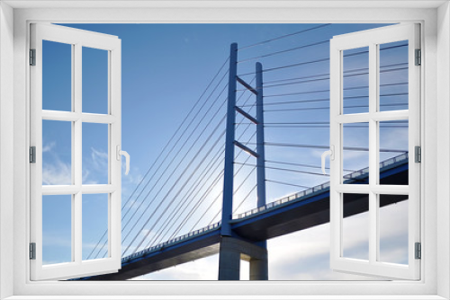 Fototapeta Naklejka Na Ścianę Okno 3D - Rügenbrücke