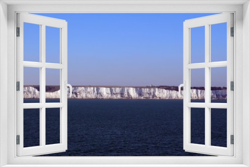 Fototapeta Naklejka Na Ścianę Okno 3D - Die Kreidefelsen von Dover.