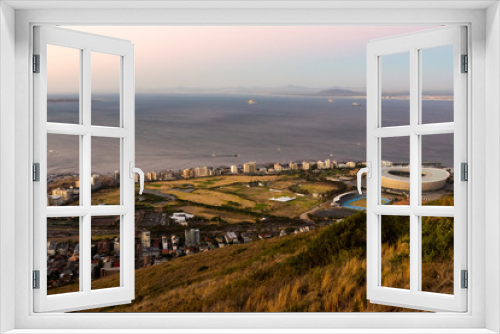 Fototapeta Naklejka Na Ścianę Okno 3D - View of Capetown