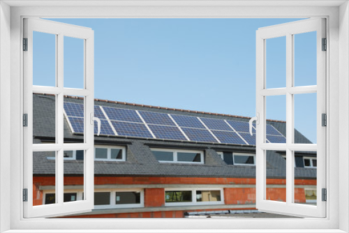 Fototapeta Naklejka Na Ścianę Okno 3D - Energie solaire