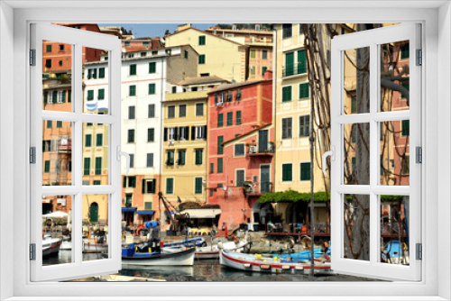 Fototapeta Naklejka Na Ścianę Okno 3D - Camogli, Liguria