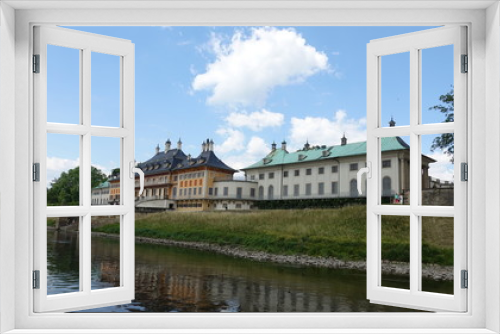 Fototapeta Naklejka Na Ścianę Okno 3D - Schloss Pillnitz