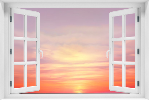 Fototapeta Naklejka Na Ścianę Okno 3D - beautiful bright multi-colored sky. sunset background.