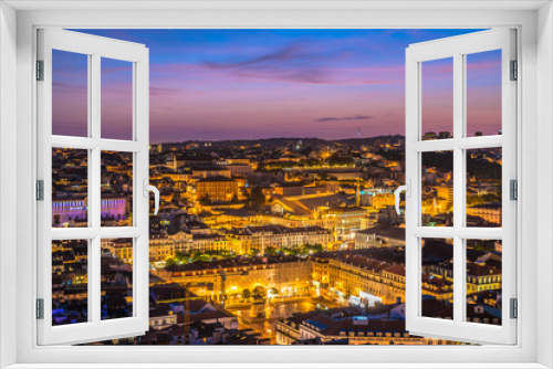 Fototapeta Naklejka Na Ścianę Okno 3D - Lisboa