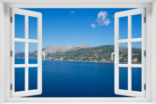 Fototapeta Naklejka Na Ścianę Okno 3D - landscape corfu greece