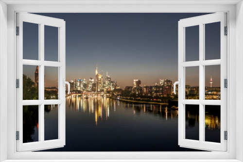Fototapeta Naklejka Na Ścianę Okno 3D - city of frankfurt/ main