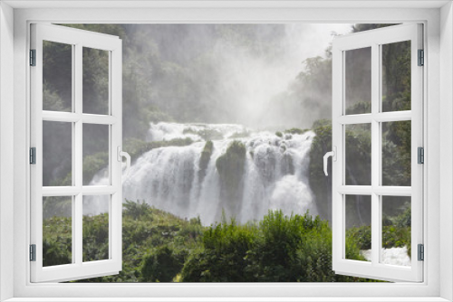 Fototapeta Naklejka Na Ścianę Okno 3D - Cascata delle Marmore