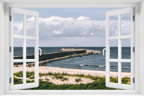 Fototapeta Naklejka Na Ścianę Okno 3D - Baltic Sea Coast.