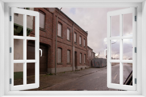 Fototapeta Naklejka Na Ścianę Okno 3D - Verlassene Stadt
