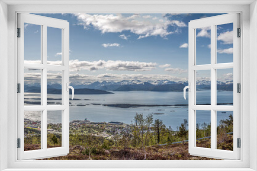 Fototapeta Naklejka Na Ścianę Okno 3D - Fjord, Norway