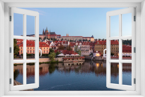 Fototapeta Naklejka Na Ścianę Okno 3D - Prague Castle