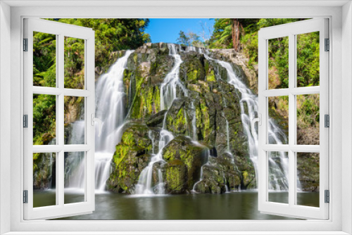 Fototapeta Naklejka Na Ścianę Okno 3D - magical Owharoa Falls, Coromandel Peninsula, New Zealand