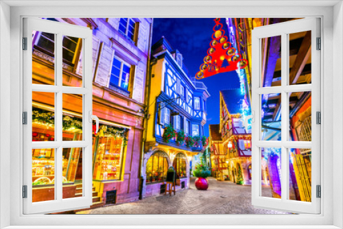 Fototapeta Naklejka Na Ścianę Okno 3D - Colmar - Christmas city in Alsace, France