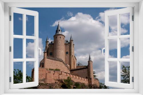 Fototapeta Naklejka Na Ścianę Okno 3D - Monumentos de España, El Alcázar de Segovia