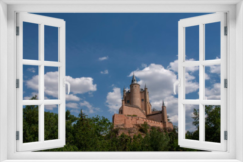 Fototapeta Naklejka Na Ścianę Okno 3D - Monumentos de España, El Alcázar de Segovia
