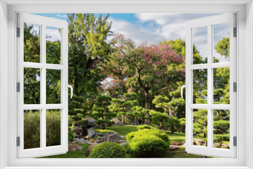 Fototapeta Naklejka Na Ścianę Okno 3D - Buenos Aires Japanese Garden