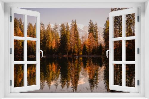 Fototapeta Naklejka Na Ścianę Okno 3D - Paysage Automnal
