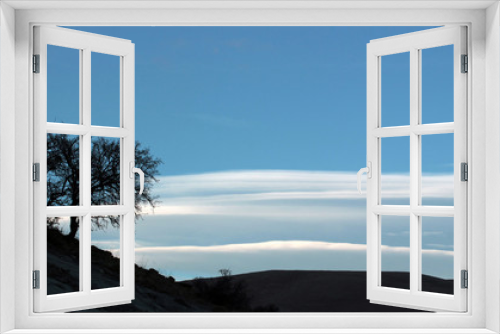 Fototapeta Naklejka Na Ścianę Okno 3D - cloudy blue sky and nature