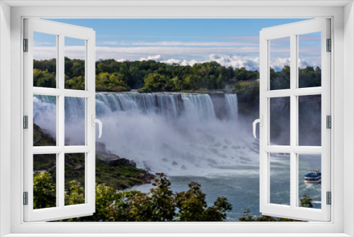 Fototapeta Naklejka Na Ścianę Okno 3D - Niagara falls on the canadian side