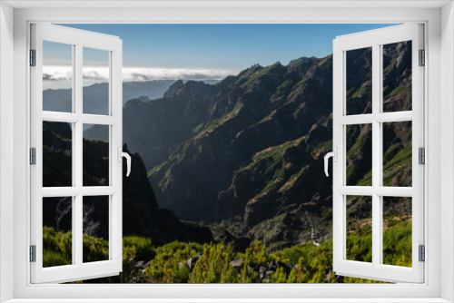 Fototapeta Naklejka Na Ścianę Okno 3D - Pico Ruivo mountain - Madeira Island Portugal