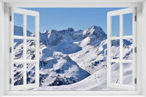 Fototapeta Naklejka Na Ścianę Okno 3D - Mountain