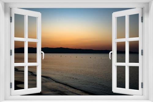 Fototapeta Naklejka Na Ścianę Okno 3D - Alba al mare
