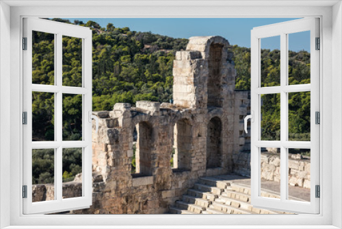 Fototapeta Naklejka Na Ścianę Okno 3D - Acropolis Of Athens, Part of ruins