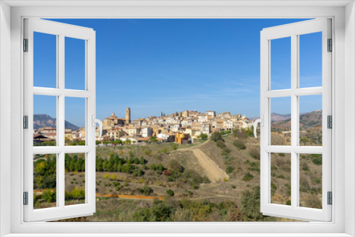 Fototapeta Naklejka Na Ścianę Okno 3D - Town of Gratallops in Priorat wine region in Spain